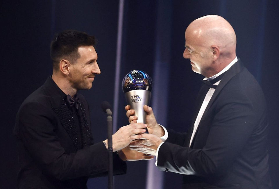 Messi é nomeado o melhor do jogador do mundo pela Fifa