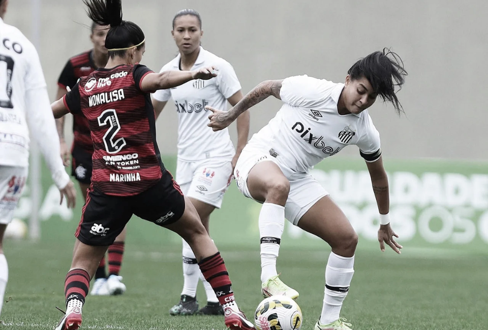 Santos e Flamengo