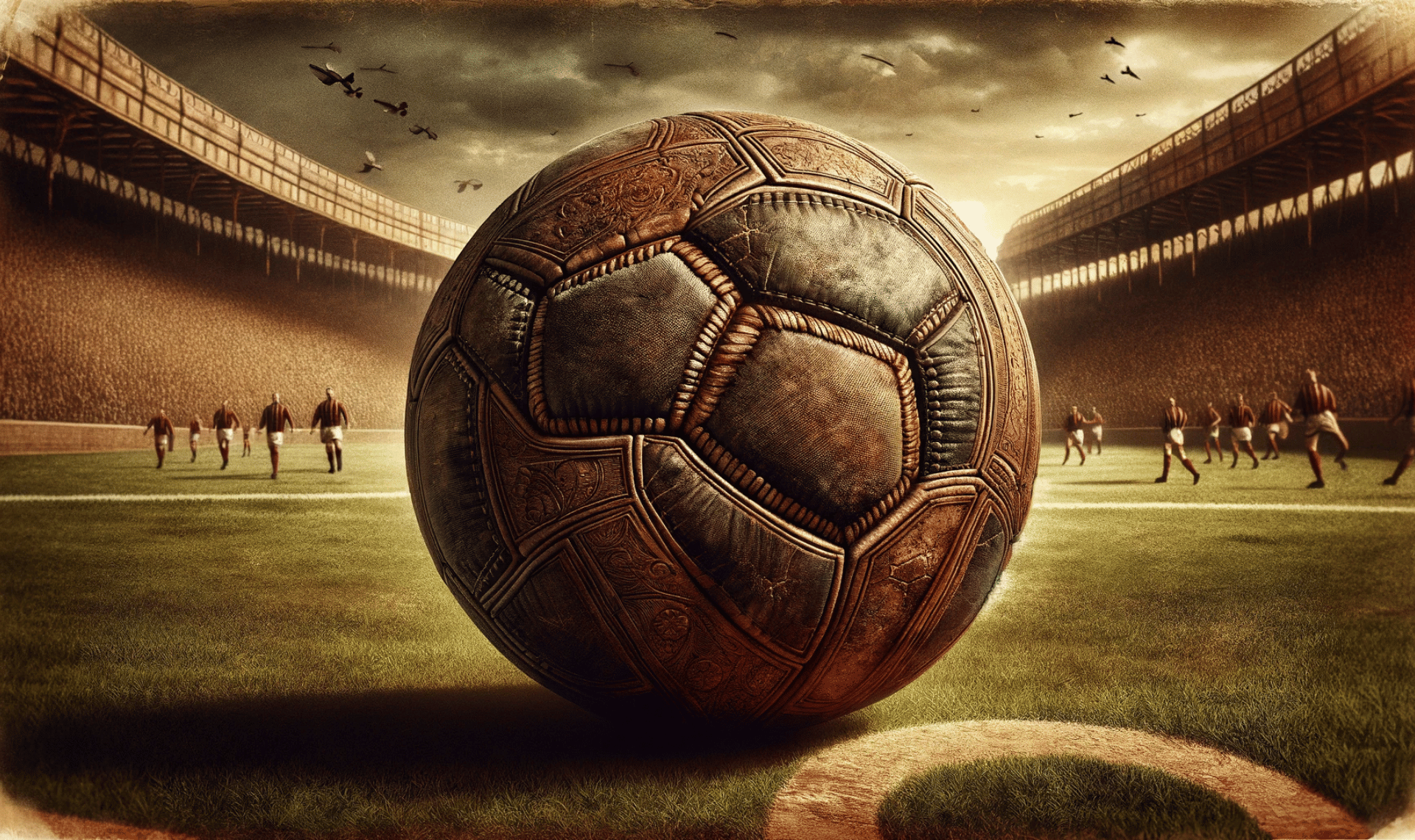 A história da bola de futebol