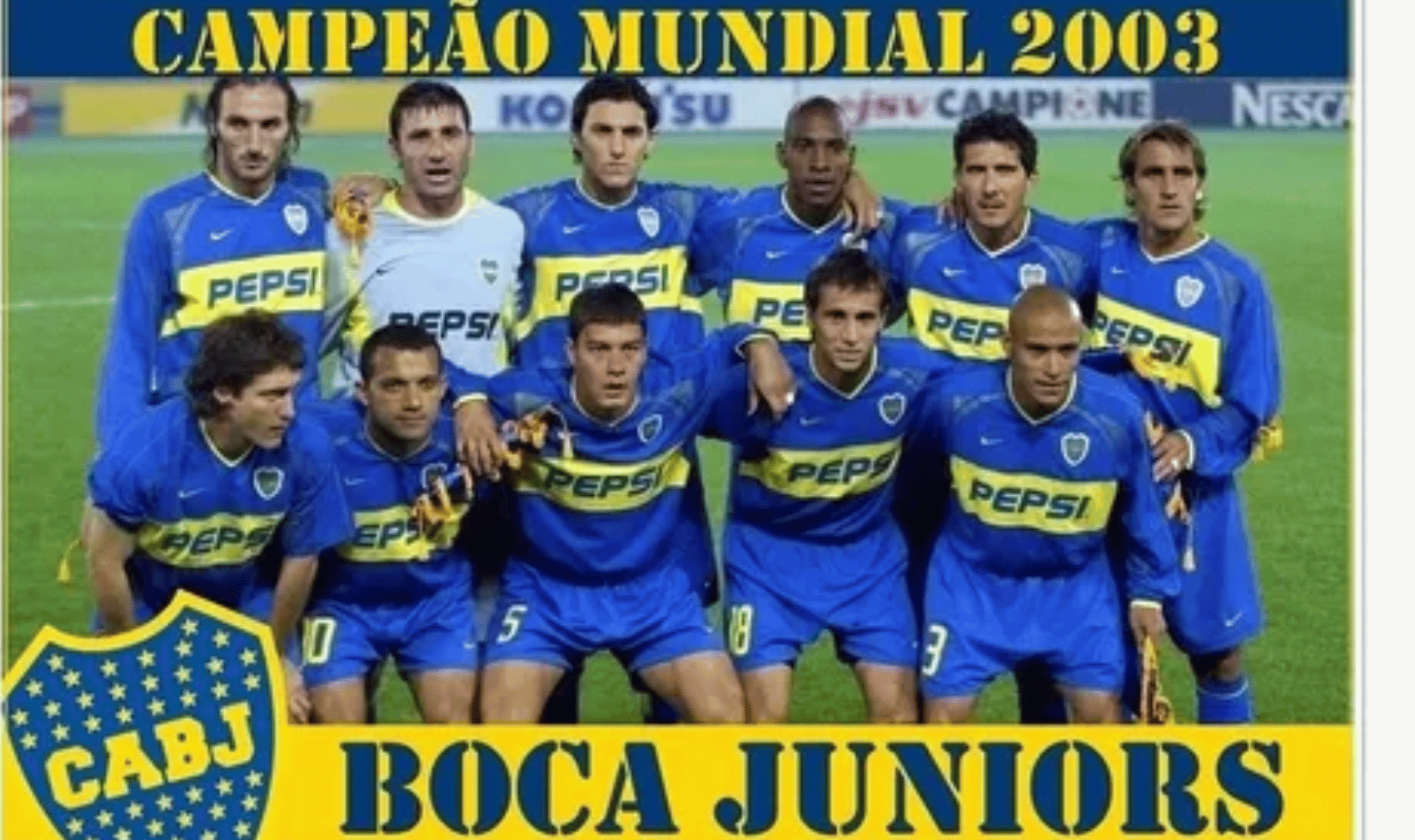 Boca campeão 2003