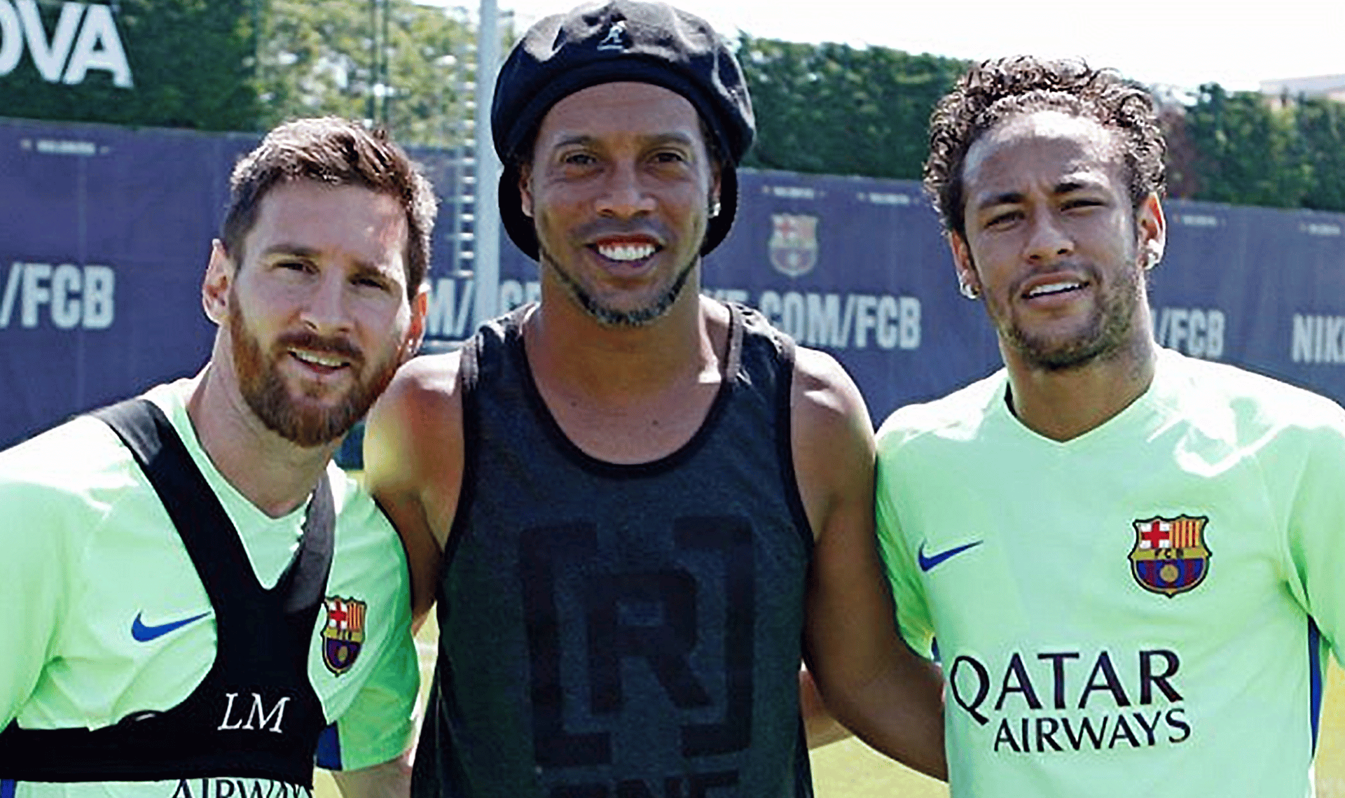 Gaúcho, Messi e Neymar