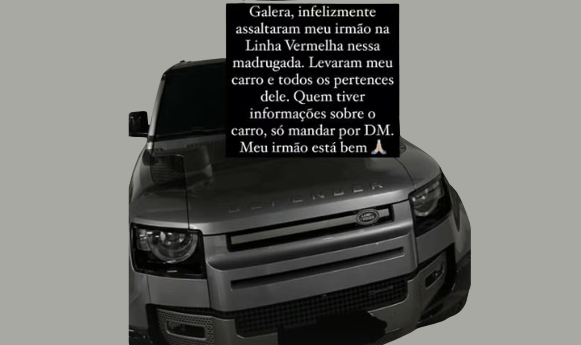 Pedro do Flamnego carro