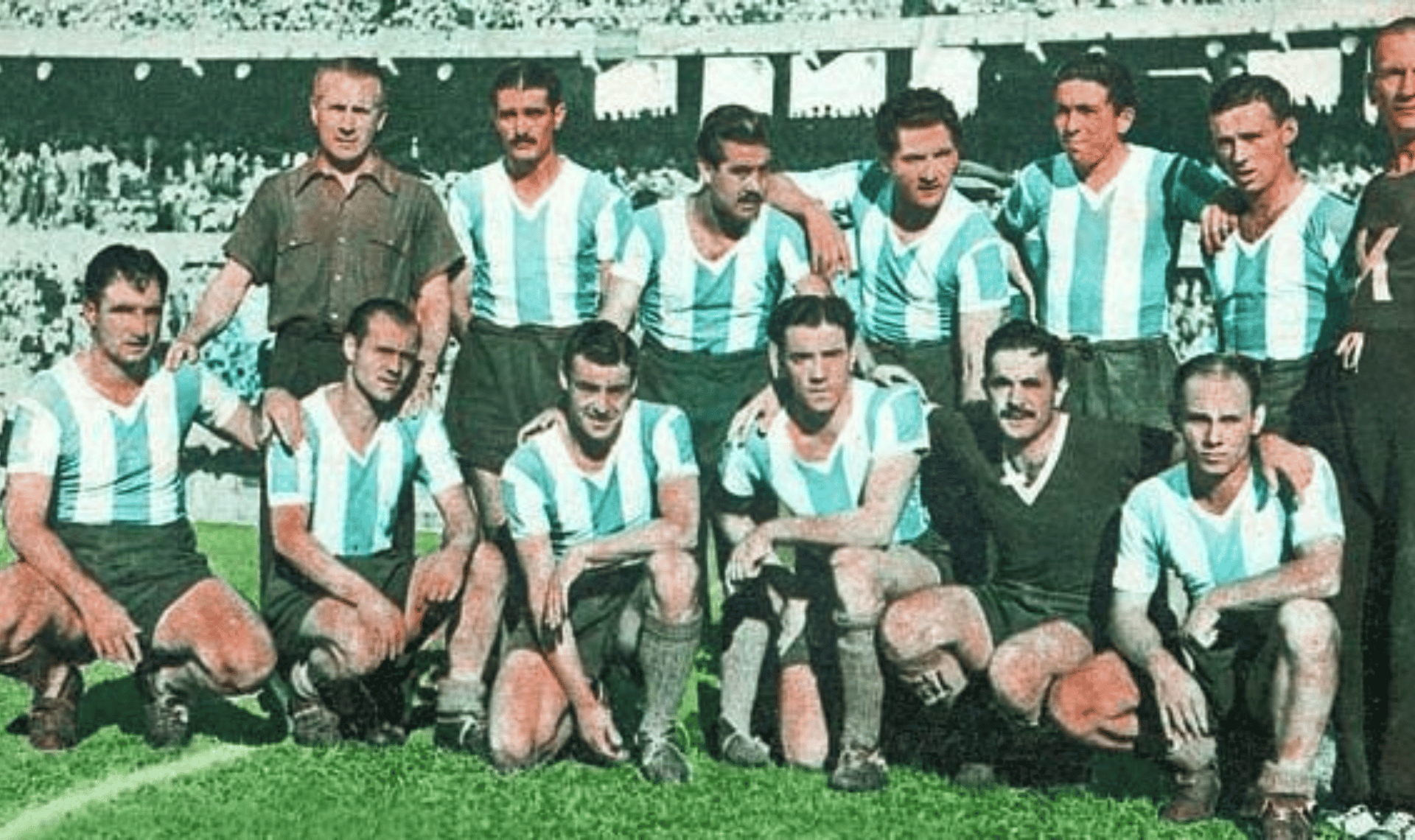 Seleção brasileira 1913 e argentina