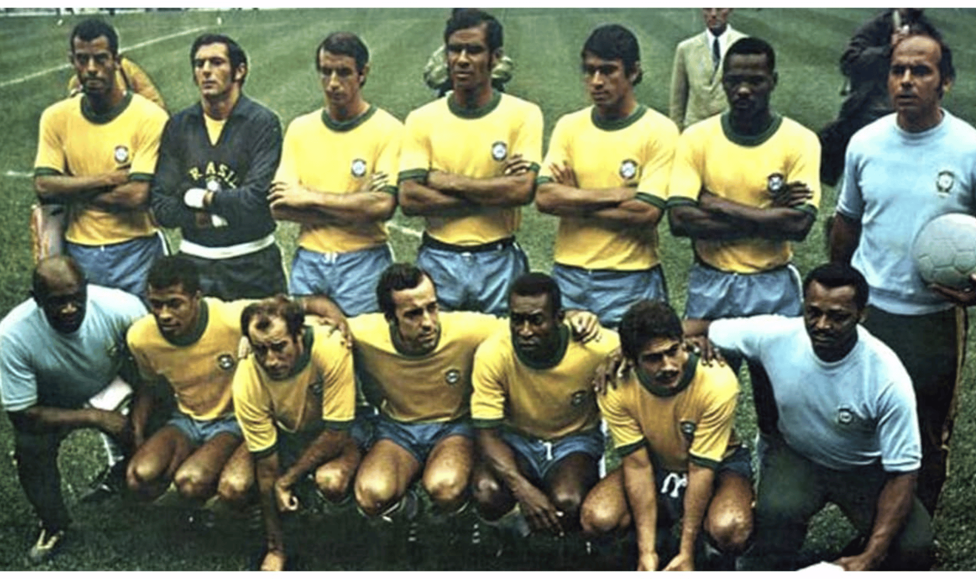 Seleção brasileira era de ouro