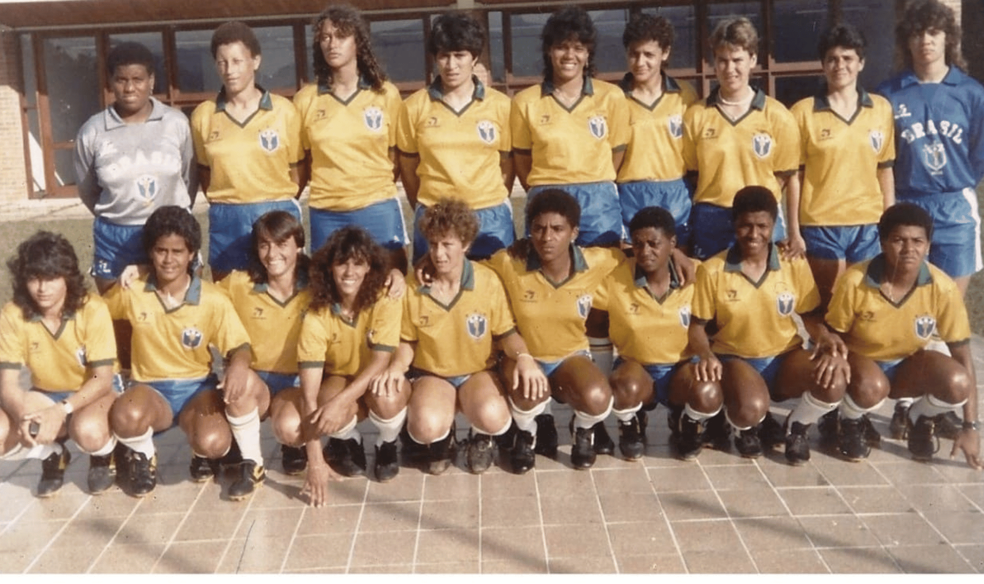 1986  Seleção Brasileira de Futebol Feminino 