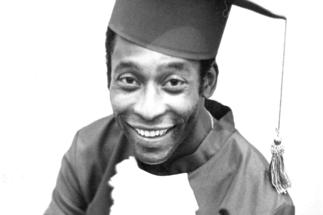 Pelé na formatura