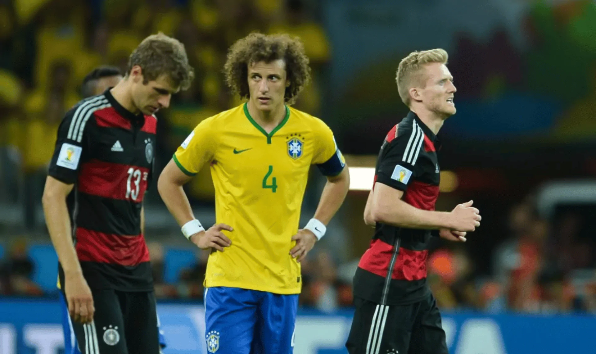 7x1 Brasil e Alemanha memorável