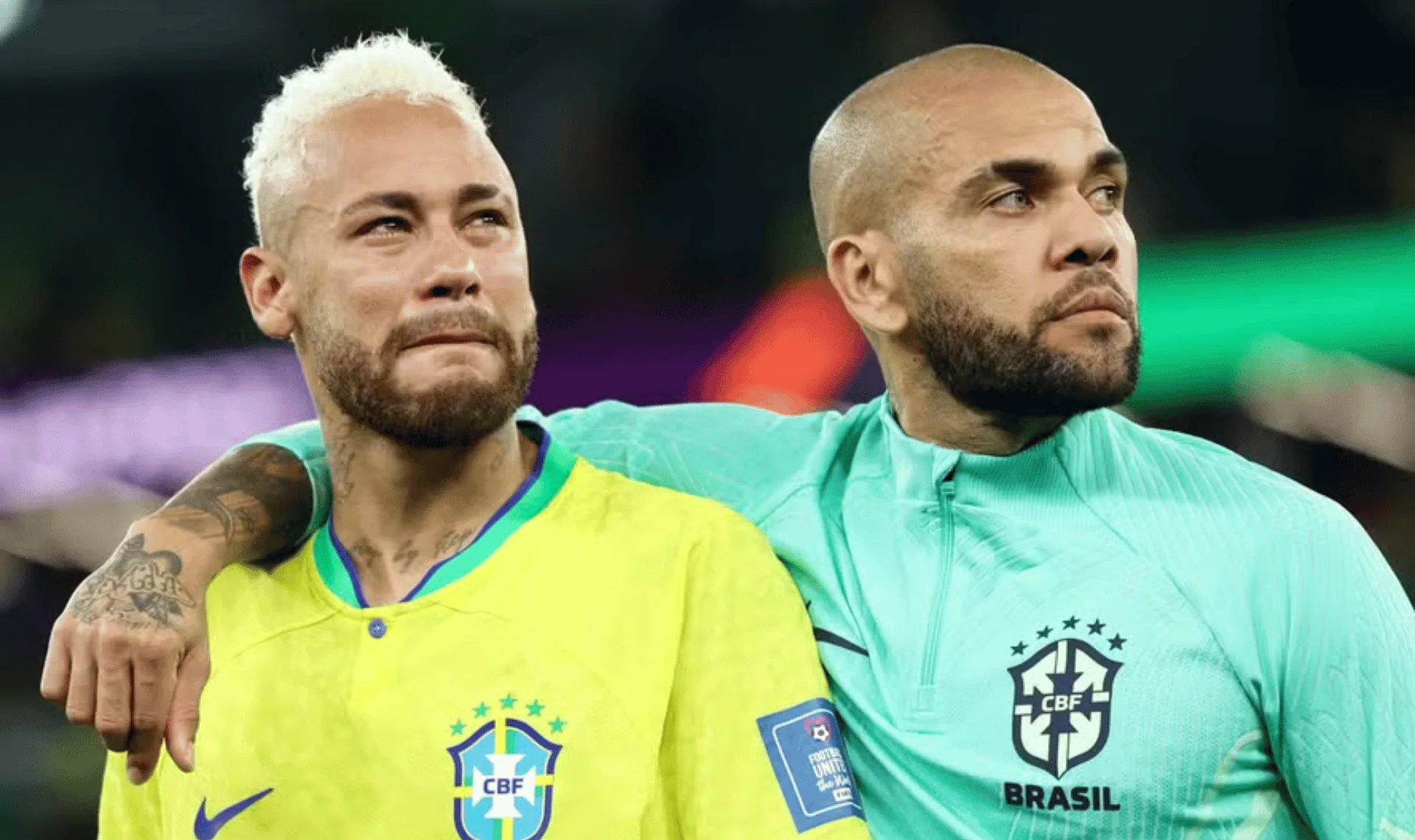 Neymar e Dani Alves
